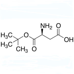 H-Asp-OtBu CAS 4125-93-3 L-asparsýra α-tert-bútýl ester Hreinleiki >98,0% (HPLC)