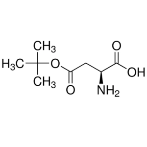 H-Asp(OtBu)-OH CAS 3057-74-7 L-аспарагинска киселина 4-терц-бутил естер Чистота >98,0% (HPLC)