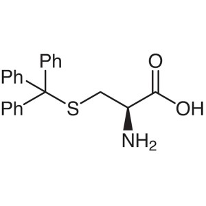 H-Cys(Trt)-OH CAS 2799-07-7 S-trityyli-L-kysteiini Puhtaus >98,0 % (TLC)