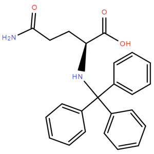 H-Gln(Trt)-OH CAS 102747-84-2 N'-Trityl-L-Glutamine Purezza > 98,0% (HPLC)