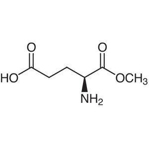 H-Glu-OMe CAS 6384-08-3 L-Glutamiensuur α-Methyl Ester Suiwerheid >98.5% (HPLC) Fabriek