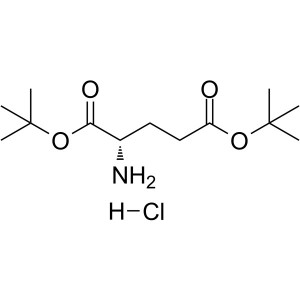 H-Glu(OtBu)-OtBu·HCl CAS 32677-01-3 L-Glutamic Acid Di-tert-Butyl Ester Hydrochloride טוהר >98.0% (HPLC)