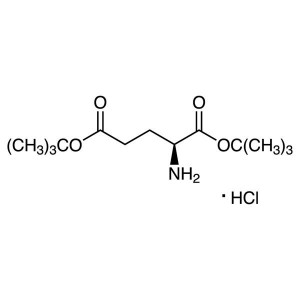 H-Glu(OtBu)-OtBu·HCl CAS 32677-01-3 L-glutaminsyra di-tert-butylesterhydroklorid Renhet >98,0 % (HPLC)