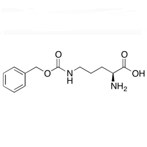 H-Orn(Z)-OH CAS 3304-51-6 N'-Cbz-L-Ornityna Czystość > 98,0% (HPLC)