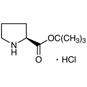 H-Pro-OtBu·HCl CAS 5497-76-7 -määritys 98,0-102,0 % (titraus)