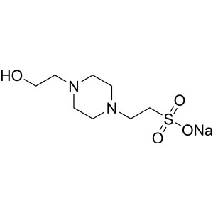 HEPES Sodium Salt CAS 75277-39-3 Purity >99.5% (Titration) Biological Buffer Ultra Pure