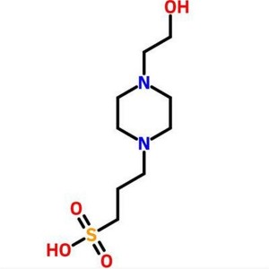HEPPS CAS 16052-06-5 Mimo> 99.5% (Titration) Ibi ipamọ Molecular Biology Factory