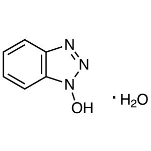HOBt·H2O CAS 123333-53-9 1-Гидроксибензотриазолгидратный пептидный связывающий реагент Чистота >99,0% (ВЭЖХ) Фабрика