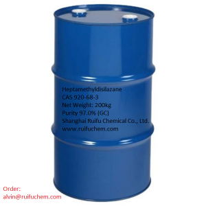 Heptamethyldisilazane CAS 920-68-3 (HPMDS) Mimọ> Ile-iṣẹ 97.0% (GC)