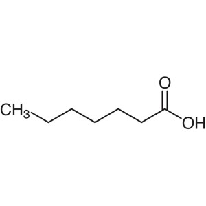 חומצה Heptanoic Acid CAS 111-14-8 (Enanthic Acid) טוהר ≥99.0% (GC)