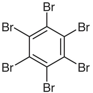 Hexabromobenzene CAS 87-82-1 Kemurnian >99,0% (GC)