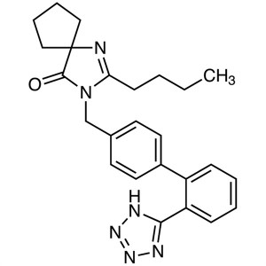 Irbesartan CAS 138402-11-6 Renhet >99,0 % (HPLC) API Factory Antihypertensive