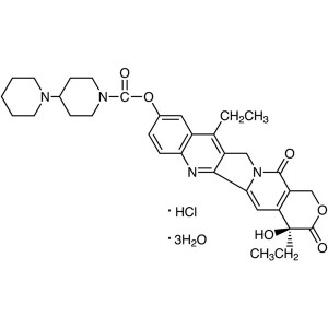 Irinotecan Hydrochloride Trihydrate CAS 136572-09-3 API ફેક્ટરી ઉચ્ચ શુદ્ધતા