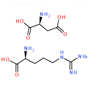 L-Arginine L-Aspartate CAS 7675-83-4 (L-Arg L-Asp) Ayẹwo 98.5 ~ 101.0%