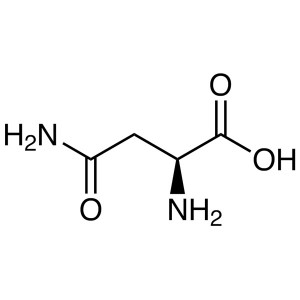 L-asparagín bezvodý CAS 70-47-3 (H-Asn-OH) test 99,0 ~ 101,0 % vysoká kvalita z výroby