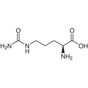 Uji L-Citrulline CAS 372-75-8 (H-Cit-OH) 98,5~101,0% Pabrik