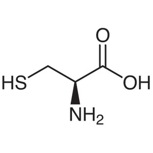 L-цистеин CAS 52-90-4 (H-Cys-OH) Анализ 98,5 ~ 101,0% (титрование) Высокое качество на заводе