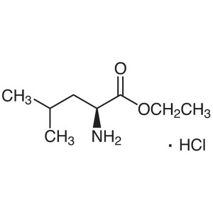 L-Leucine Ethyl Ester Hydrochloride CAS 2743-40-0 (H-Leu-OEt·HCl) სისუფთავე >99.0% (T)