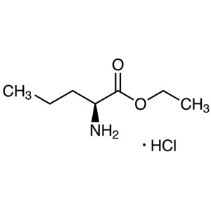 L-Norvalīna etilestera hidrohlorīds CAS 40918-51-2 (H-Nva-OEt·HCl) Tīrība >98,0% (HPLC) (T)