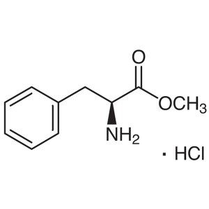 L-ფენილალანინის მეთილის ეთერის ჰიდროქლორიდი CAS 7524-50-7 (H-Phe-OMe·HCl) ანალიზი >99.0% (TLC) ქარხანა