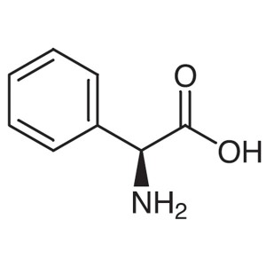 H-Phg-OH CAS 2935-35-5 Essai de L-phénylglycine 99,0 ~ 101,0 % Usine