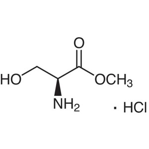 L-serīna metilestera hidrohlorīda CAS 5680-80-8 (H-Ser-OMe·HCl) tests >99,0% (HPLC) rūpnīca