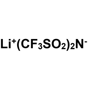 Litio Bis(trifluoromethanesulphonyl)imida (LiTFSI) CAS 90076-65-6 Garbitasuna ≥99,9% Litio-Bateria Elektrolitoa