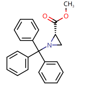 เมทิล (S) -N-Tritylaziridine-2-Carboxylate CAS 75154-68-6 ความบริสุทธิ์ >98.5% (HPLC) โรงงาน