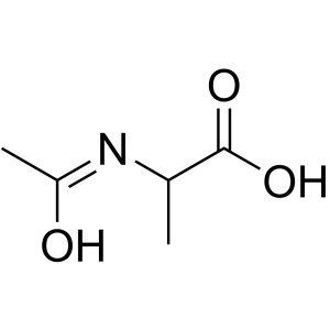 N-atsetüül-DL-alaniin CAS 1115-69-1 Ac-DL-Ala-OH test 98,0–102,0% (tiitrimine)