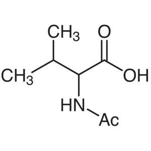 N-asetiel-DL-valien CAS 3067-19-4 Ac-DL-Val-OH Suiwerheid >98.0% (HPLC)