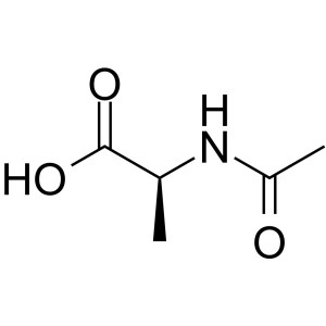 N-acetyl-L-alanin CAS 97-69-8 Ac-Ala-OH-analyse 98,0%~102,0% (titrering)