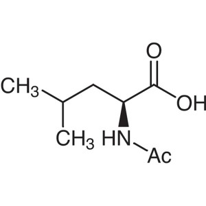 N-Asetil-L-Leucine CAS 1188-21-2 (Ac-Leu-OH) Assay 98,5~102,5% Pabrik