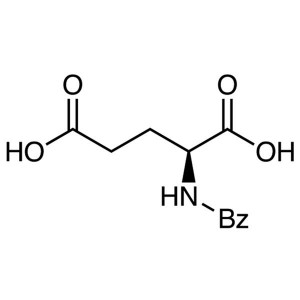 N-Benzoyl-L-Glutamik Asid CAS 6094-36-6 Bz-Glu-OH Pite> 99.0% (HPLC)