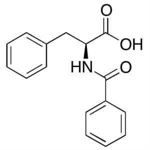 Н-бензоил-Л-фенилаланин ЦАС 2566-22-5 (Бз-Л-Пхе-ОХ) тест (ХПЛЦ) >98,0%
