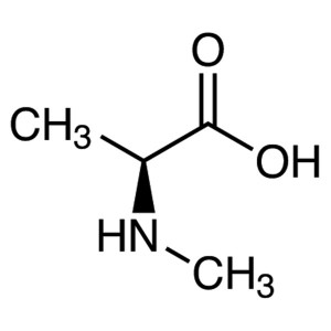N-metyyli-L-alaniini CAS 3913-67-5 CAS 3913-67-5 Puhtaus >99,0 % (HPLC) Tehdas