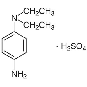 N,N-Diétil-p-Pénilénédiamin Sulfat CAS 6283-63-2 Uji >99,0%