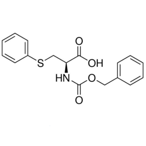 Nα-Cbz-S-fenyyli-L-kysteiini CAS 159453-24-4 Puhtaus >99,0 % (HPLC)