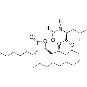 Orlistat CAS 96829-58-2 API Čistota léku na hubnutí 98,0~101,5 %
