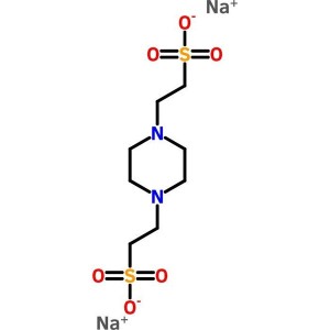 PIPES Disodium Salt CAS 76836-02-7 शुद्धता > 99.0% (Titration) जैविक बफर अल्ट्रा शुद्ध कारखाना