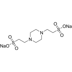 PIPES Disodium Salt CAS 76836-02-7 Purity >99.0% (Titration) Biological Buffer