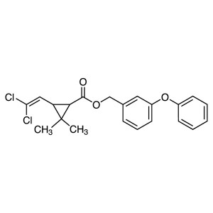 Permethrin CAS 52645-53-1 (cis-trans ਮਿਸ਼ਰਣ) ਸ਼ੁੱਧਤਾ >95.0% (GC)