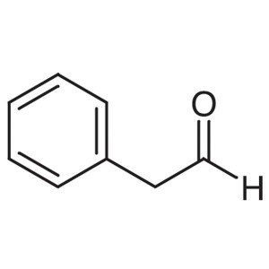 Phenylacetaldehyde CAS 122-78-1 ശുദ്ധി>95.0% (GC) 0.01% സിട്രിക് ആസിഡ് സ്റ്റെബിലൈസറായി അടങ്ങിയിരിക്കുന്നു