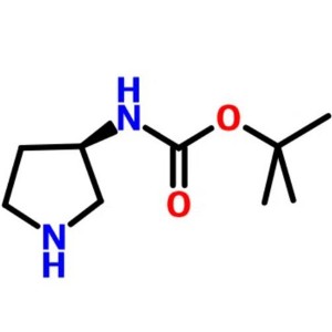 (R)-3-(Boc-amino)pyrrolidine CAS 122536-77-0 Kemurnian >98,5% (HPLC) EE >98,5% Pabrik