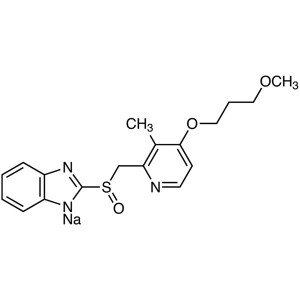 Rabeprazol Sodium CAS 117976-90-6 Renhet >99,5 % (HPLC) API Factory