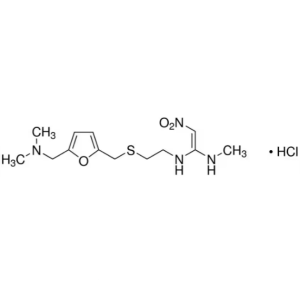 Hidreaclóiríd Ranitidine CAS 66357-59-3 Measúnú 97.5~102.0%