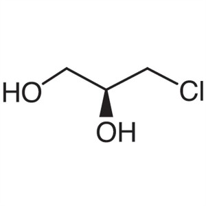 (S)-(+)-3-Cloro-1,2-Propandiol CAS 60827-45-4 Ensaio ≥98,0 % (GC) ee ≥99,0 % Pureza elevada