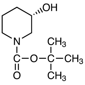 (S)-1-Boc-3-гидроксипиперидин CAS 143900-44-1 Промежуточная чистота ибрутиниба >99,0% (ГХ)