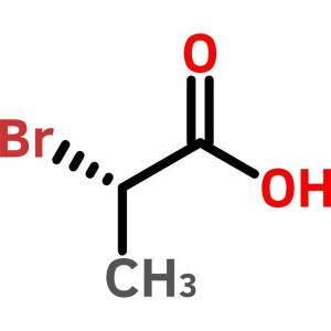 (S)-(-)-2-Bromopropionic Acid CAS 32644-15-8 Kemurnian >98,0% (GC) Pabrik