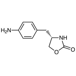 (S) -4-(4-Aminobenzyl)-2(1H)-Oxazolidinone CAS 152305-23-2 Покӣ>99,0% (HPLC) Заводи мобайнии Золмитриптан