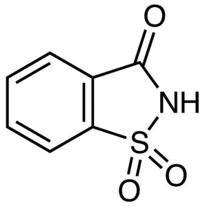 Saccharin မပျော်ဝင်နိုင်သော CAS 81-07-2 သန့်ရှင်းမှု > 99.0% (HPLC)